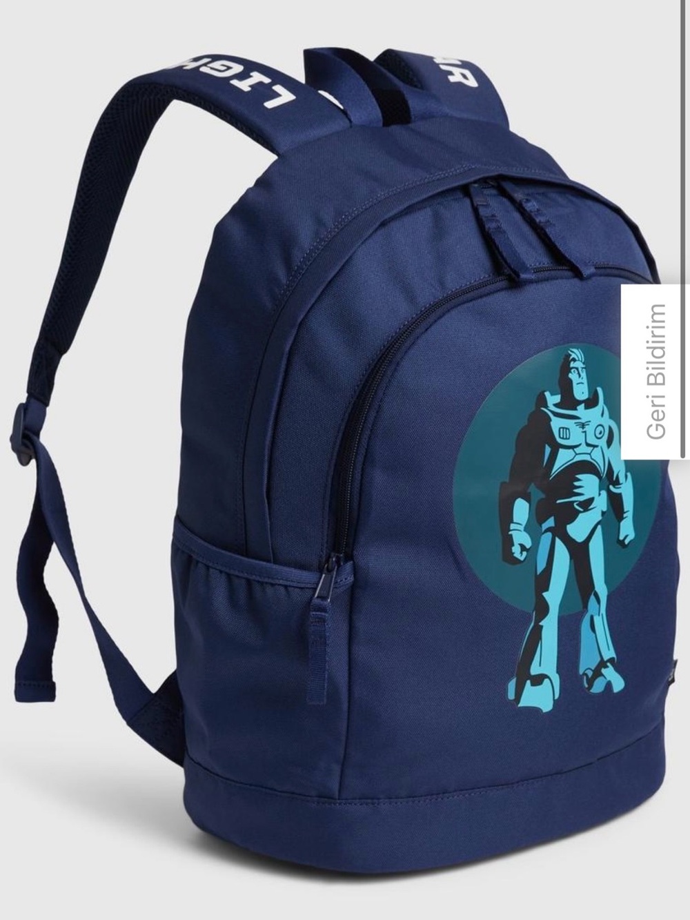 New Disney Buzz Lightyear Graphic Printed Backpack